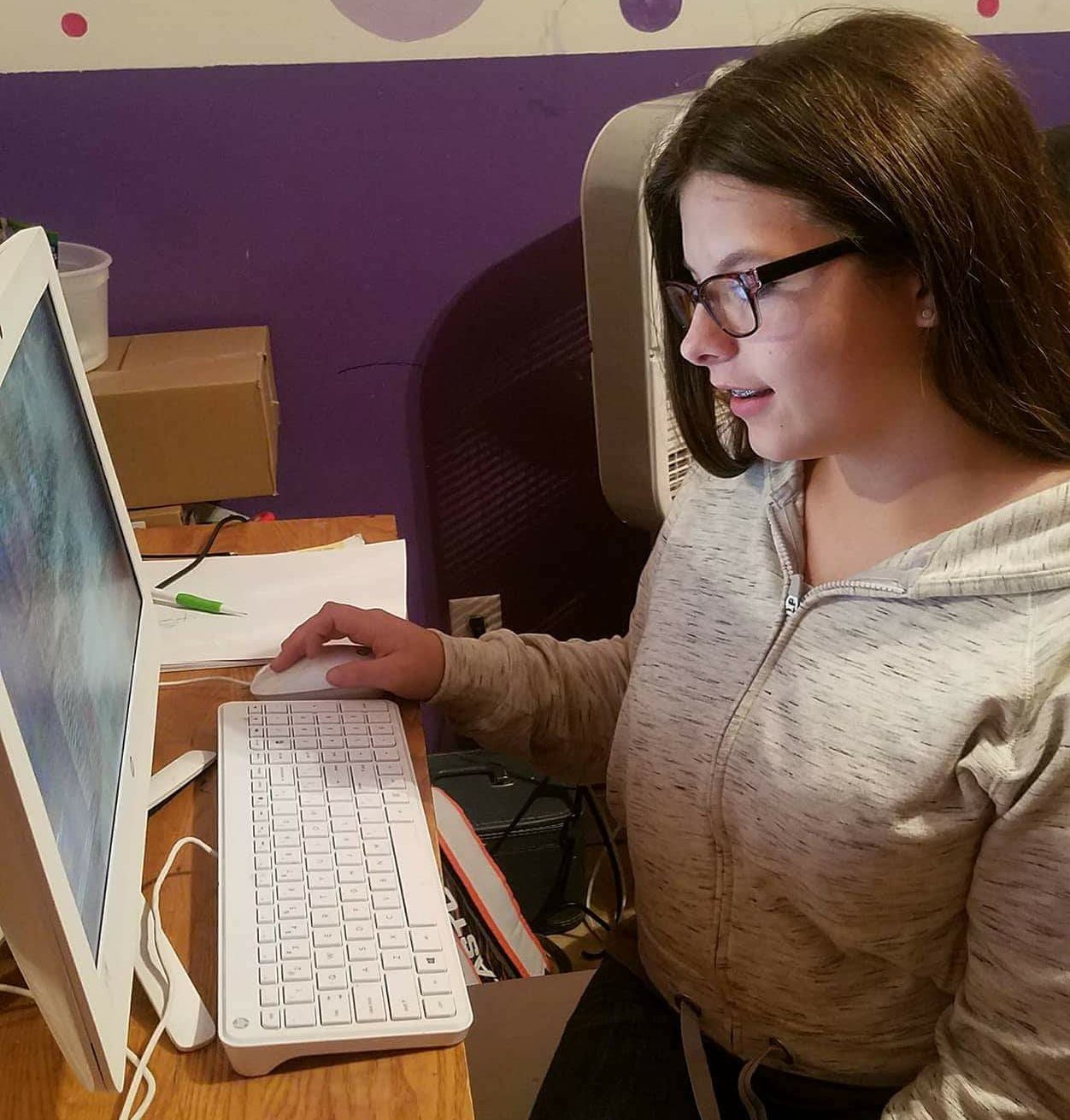 Desktop computers for children in Appalachia