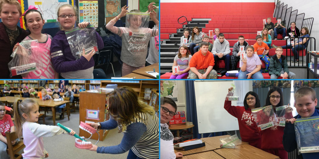 Dental kits to help students with overcome poor dental health
