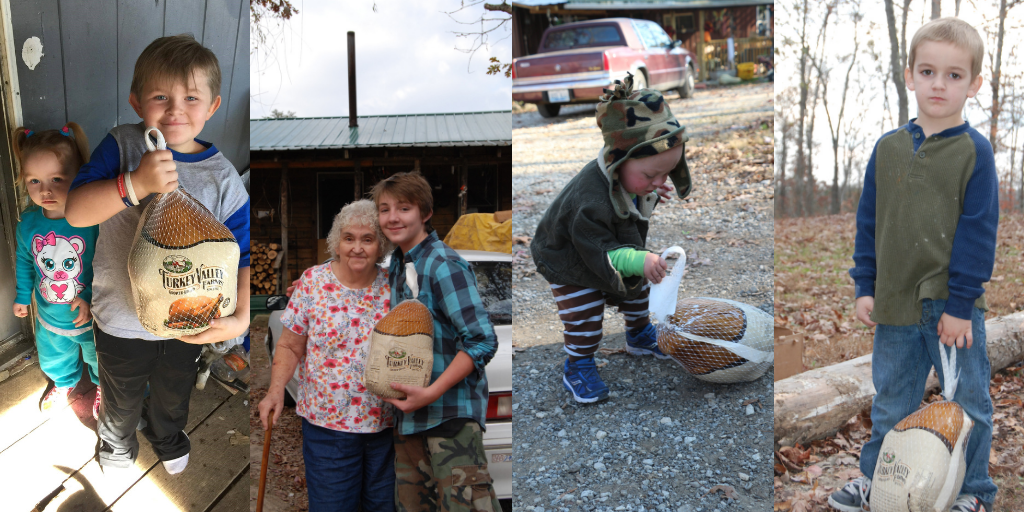 Thanksgiving Dinner in Appalachia for families