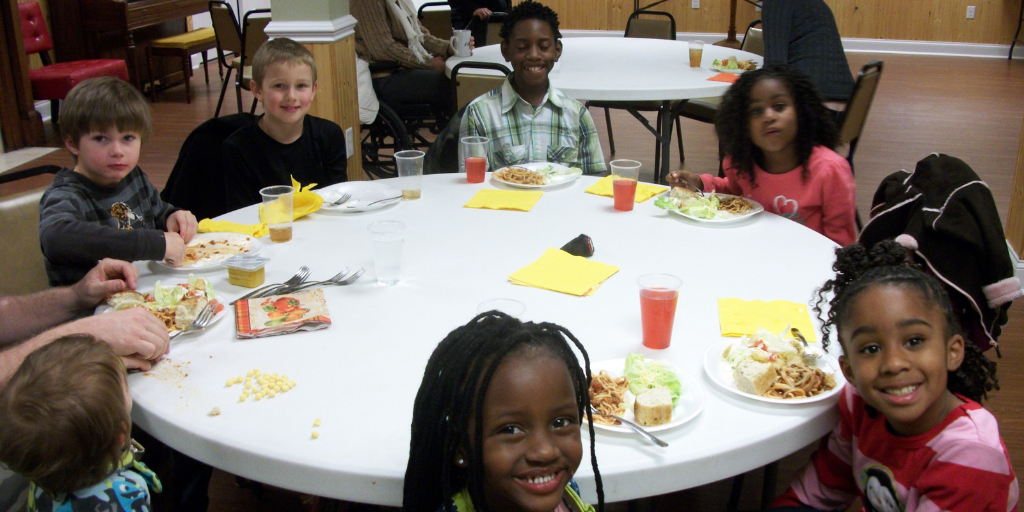 Children at a Kids Club in Jefferson City