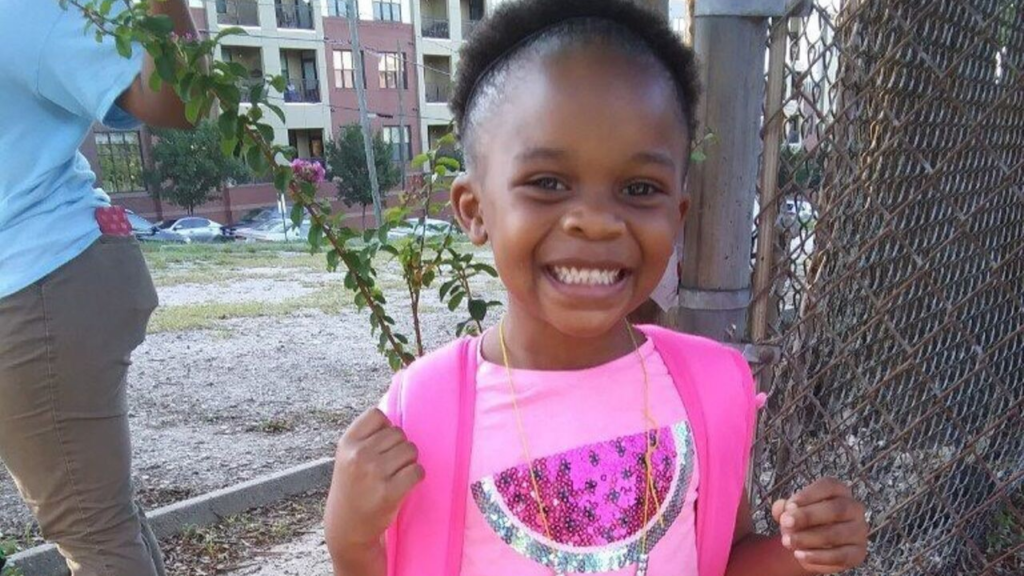 Smiling Little girl in North Carolina