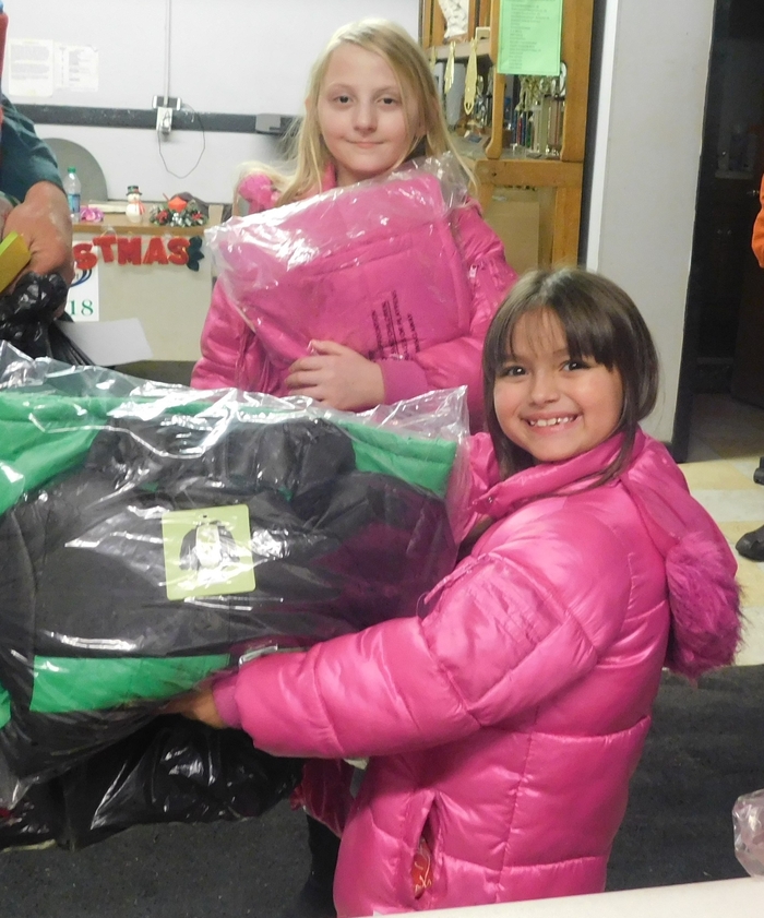 Children get winter coats in Kentucky