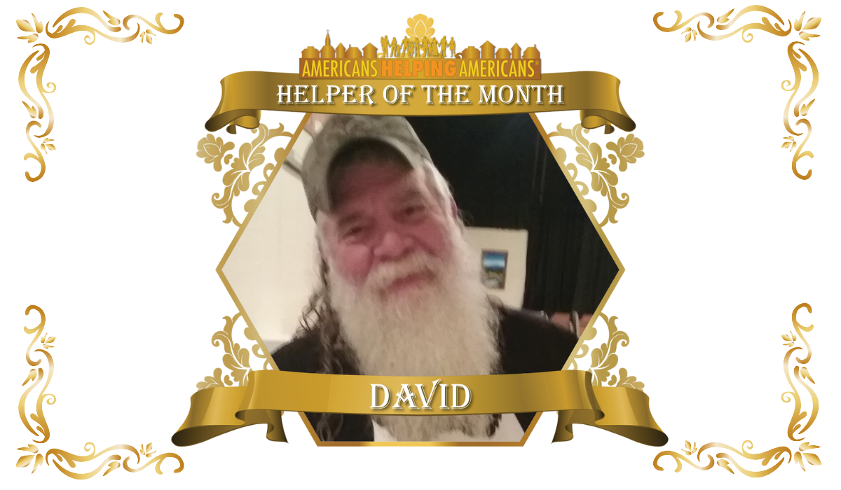 David Garrison super volunteer from Georgia