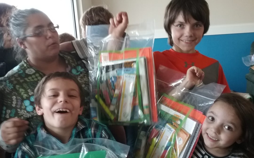 These supplies really make a world of difference to these children
