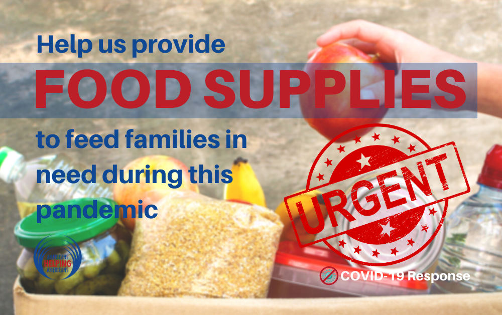 Urgent appeal to provide food supplies for Appalachian families in need during the COVID-19 pandemic