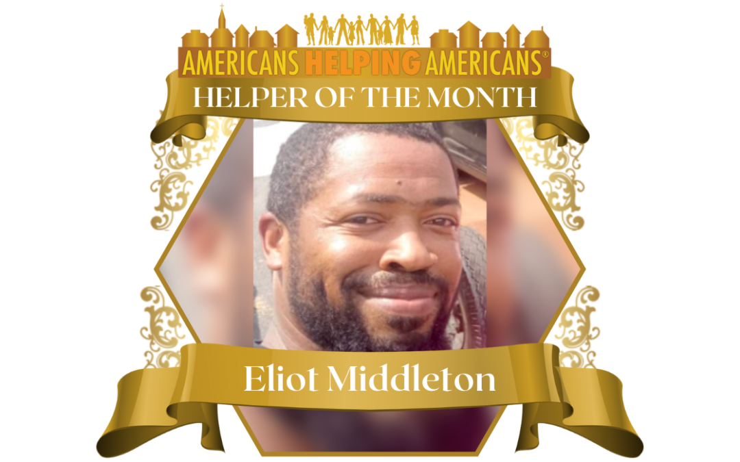 Congratulations to Eliot Middleton – Our Helper of the Month for July!