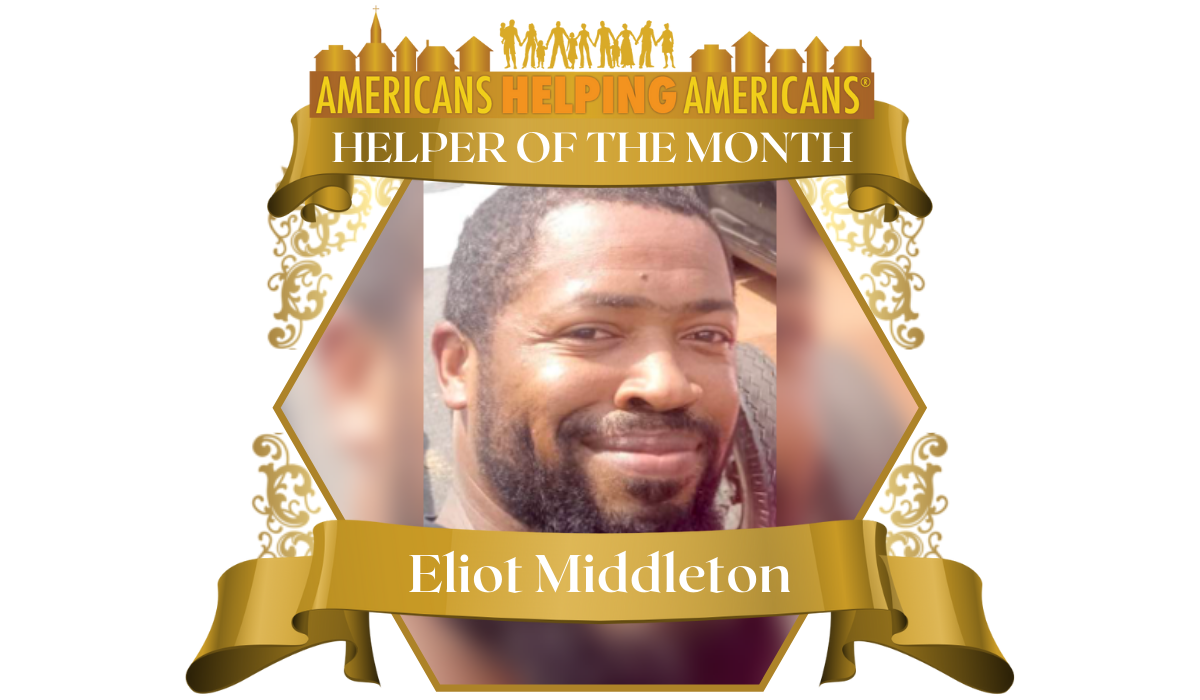 Congratulations to Eliot Middleton – Our Helper of the Month for July!