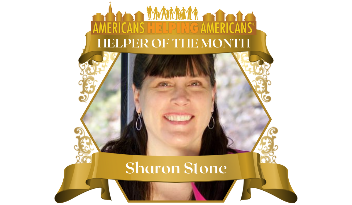 Sharon Stone HELPER OF THE MONTH