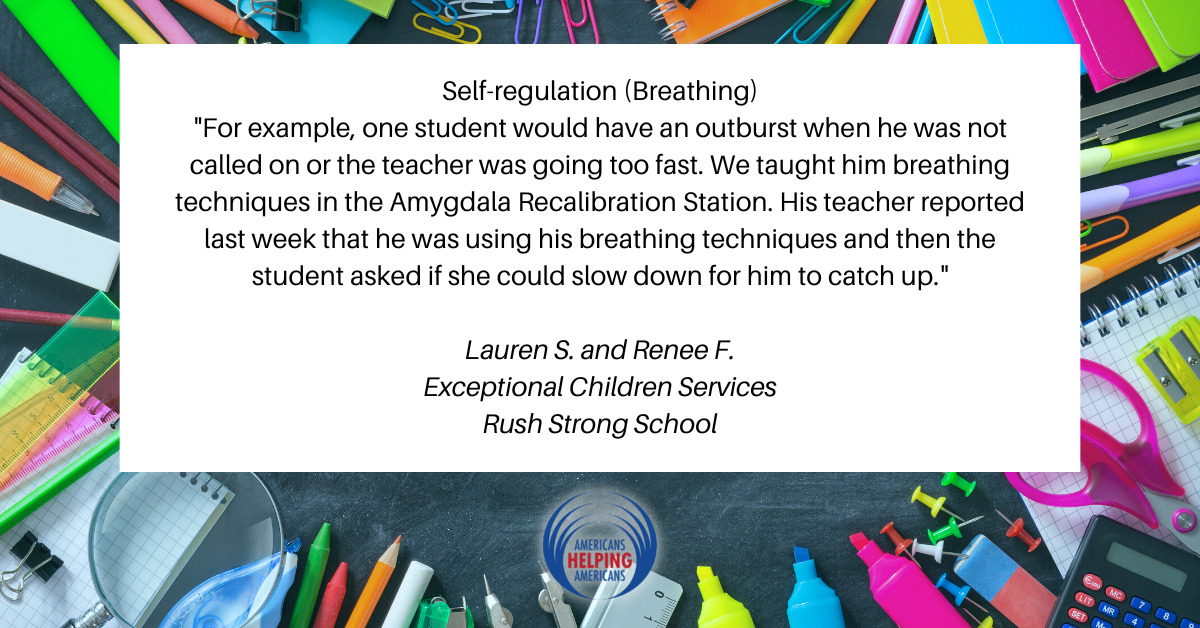 Teachers Making an Impact with their Americans Helping Teachers Grant