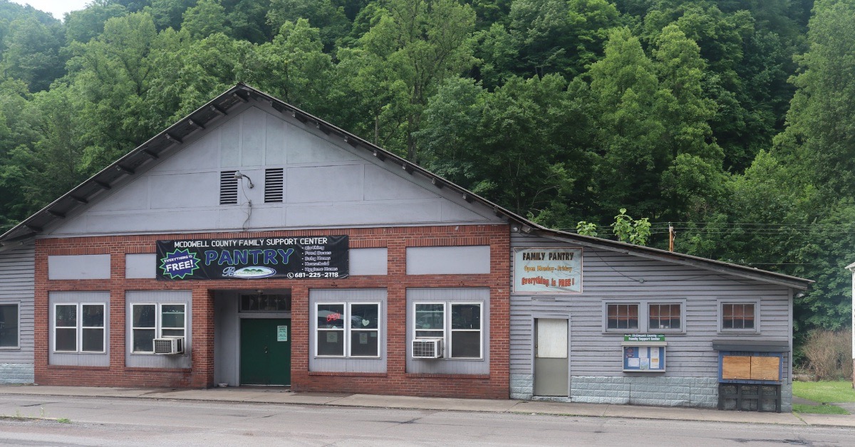 BCPIA Family Pantry in McDowell County West Virginia providing fresh food to families through Americans Helping Americans